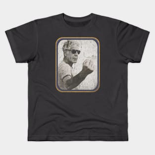 Anthony Bourdain Retro Kids T-Shirt